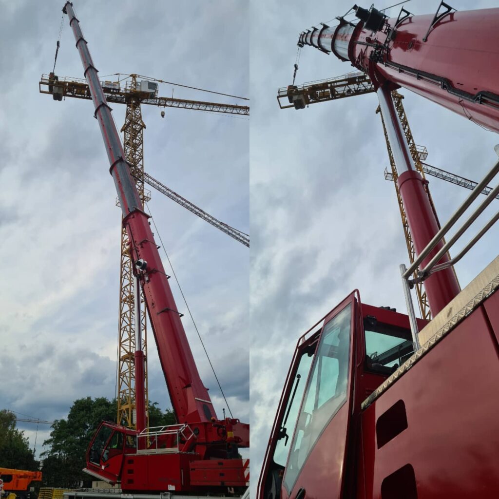 wynajem dźwigów teleskopowych Poznań