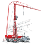 Montaż i demontaż żurawi wieżowych
